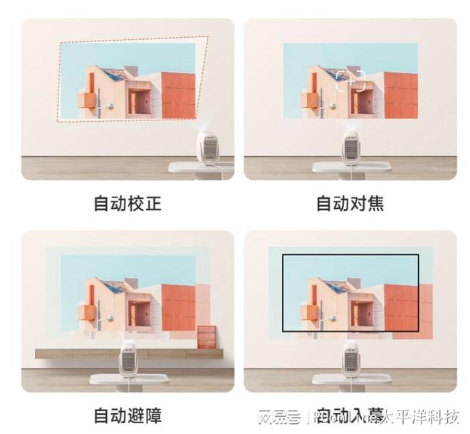 哈趣 Q1 投影仪的轻旗舰体验麻将胡了游戏入门也能有好画质：